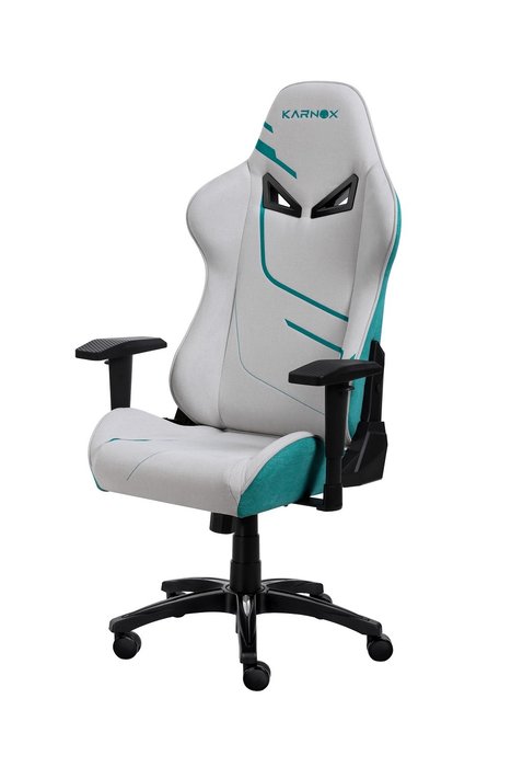 Премиум игровое кресло тканевое Hero Genie Editio зеленого цвета