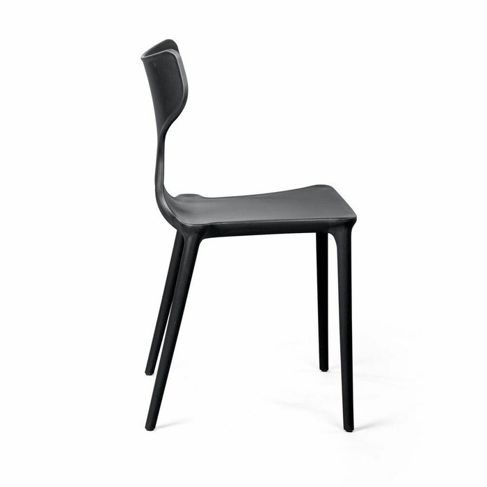 Стул Enzo черного цвета - лучшие Обеденные стулья в INMYROOM