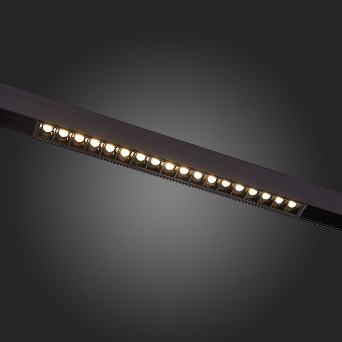 Магнитный трековый светильник Черный LED 1*18W 4000K 1407Lm Ra>90 36о IP20 L331xW22xH SKYLINE 48 - купить Встраиваемые споты по цене 4390.0 Магнитный трековый светильник Черный LED 1*18W 4000K 1407Lm Ra>90 36о IP20 L331xW22xH SKYLINE 48 - купить Встраиваемые споты по цене 4390.0