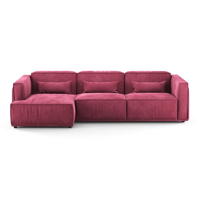 Диван-кровать угловой Vento Light красного цвета - купить Угловые диваны по цене 172000.0