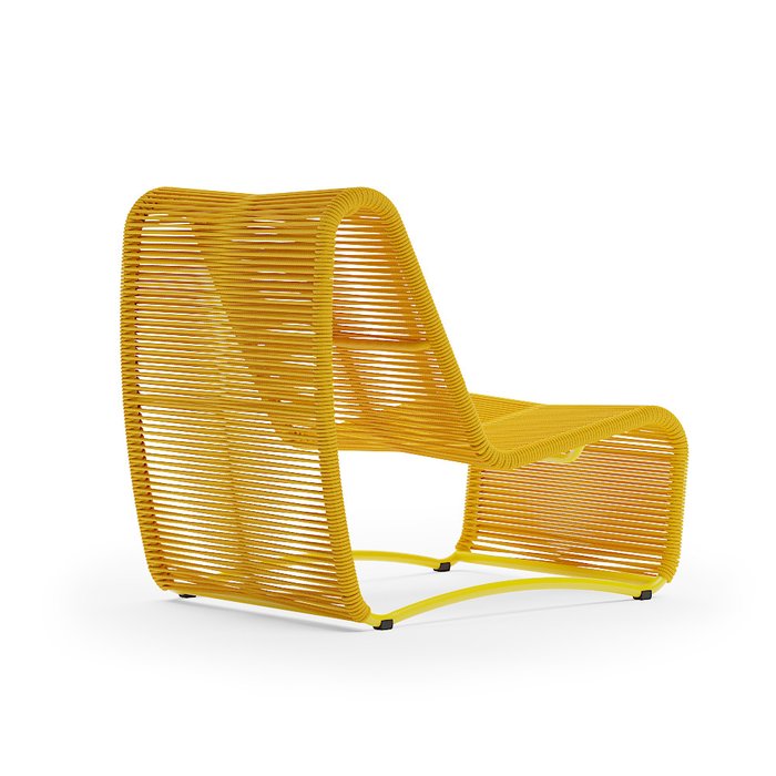 Кресло садовое Бали желтого цвета - купить Садовые кресла по цене 61400.0