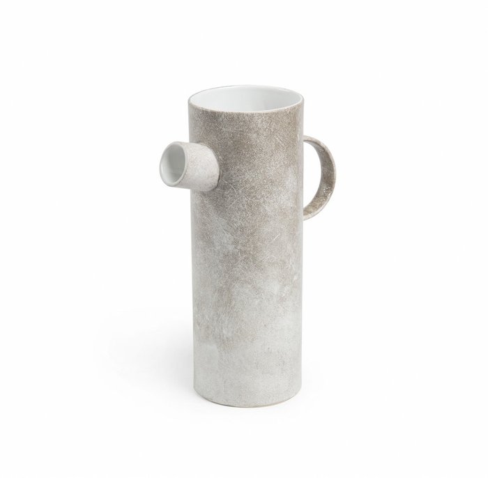 Керамическая ваза Buggle бежевого цвета