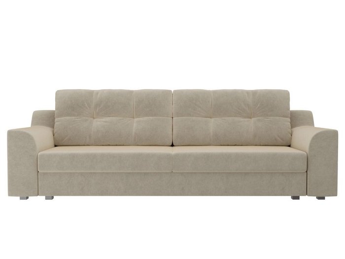 Прямой диван-кровать Сансара бежевого цвета - купить Прямые диваны по цене 41990.0