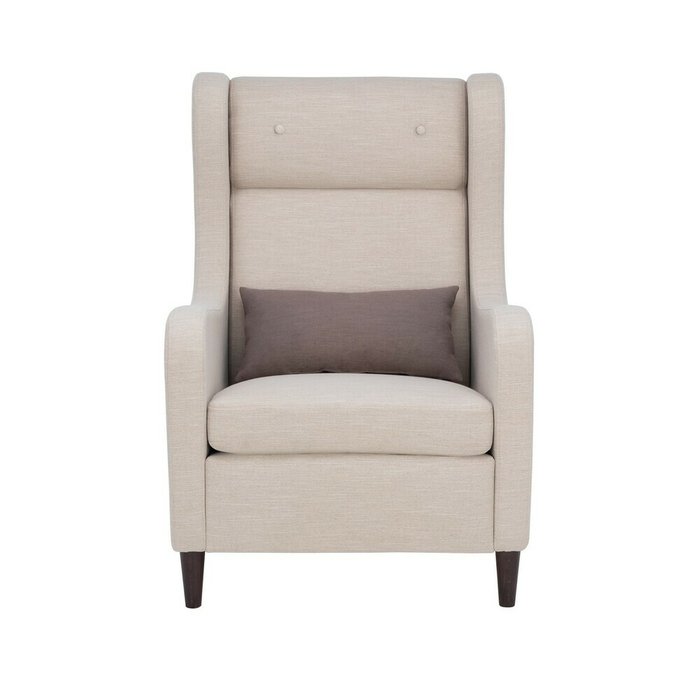 Кресло Галант бежевого цвета - купить Интерьерные кресла по цене 26060.0