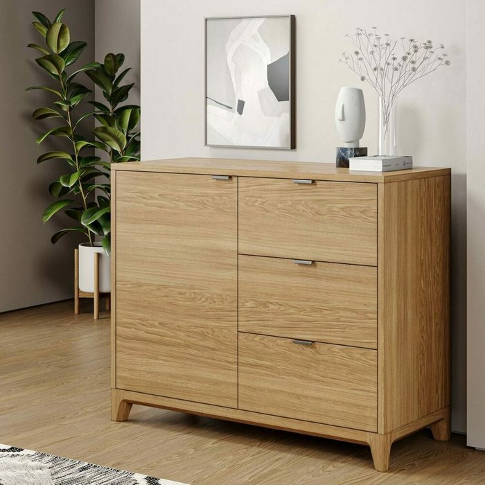 Комод Case CS029 светло-коричневого цвета - лучшие Комоды в INMYROOM Комод Case CS029 светло-коричневого цвета - лучшие Комоды в INMYROOM