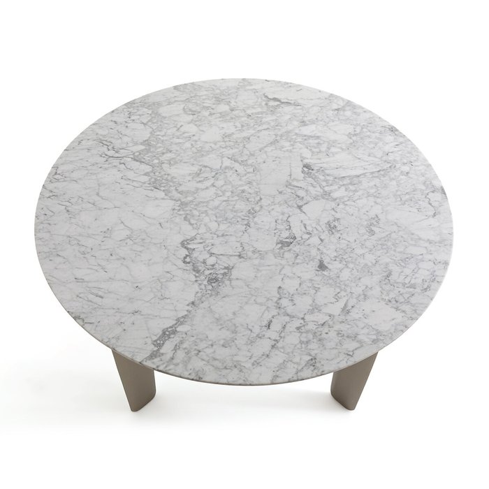 Обеденный стол Dolmena бело-серого цвета - лучшие Обеденные столы в INMYROOM