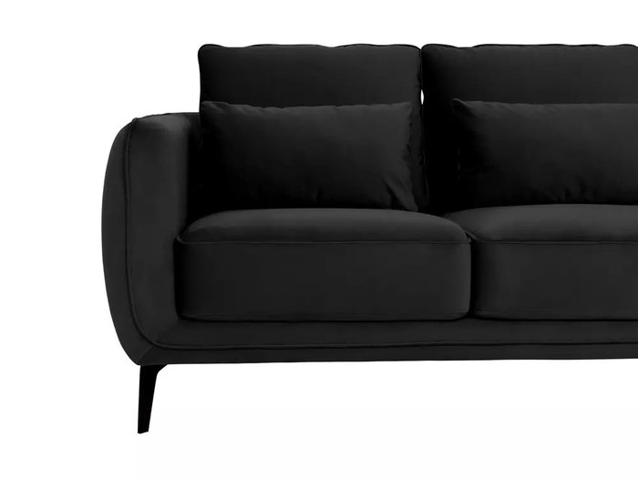 Диван Amsterdam черного цвета - купить Прямые диваны по цене 69930.0