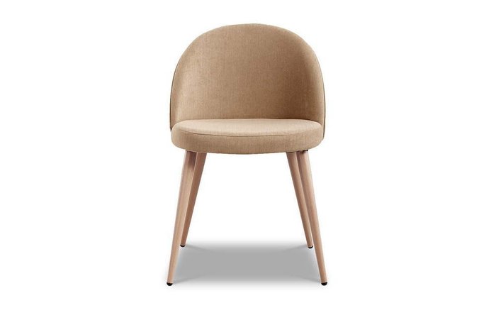 Обеденный стул Shelly светло-бежевого цвета - лучшие Обеденные стулья в INMYROOM