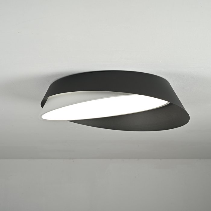 Потолочный светильник SHELL D40 White Black - купить Подвесные люстры по цене 21690.0