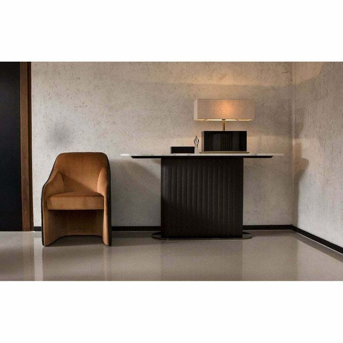 Консоль Unique Leather коричневого цвета - лучшие Консоли в INMYROOM