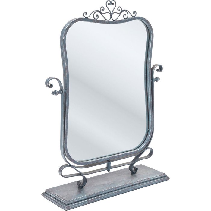 Зеркало настольное Luftschloss серого цвета - купить Настольные зеркала по цене 17325.0