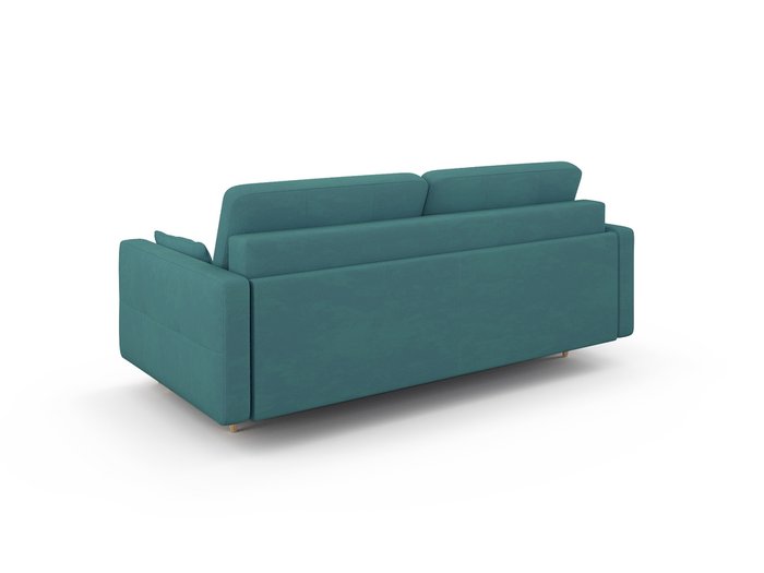 Угловой диван-кровать Берни зеленого цвета - купить Угловые диваны по цене 106000.0