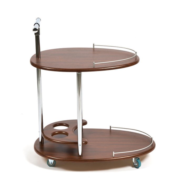 Стол сервировочный Fairport коричневого цвета  - купить Сервировочные столики по цене 6230.0