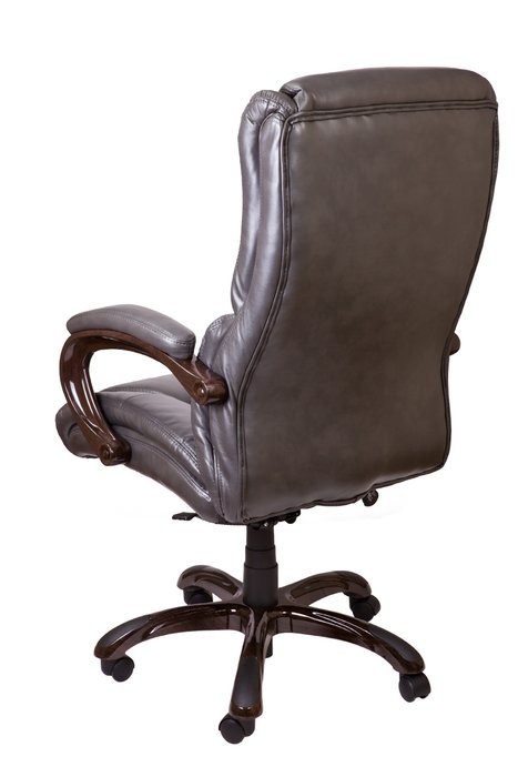 Кресло поворотное Boss темно-серого цвета - лучшие Офисные кресла в INMYROOM