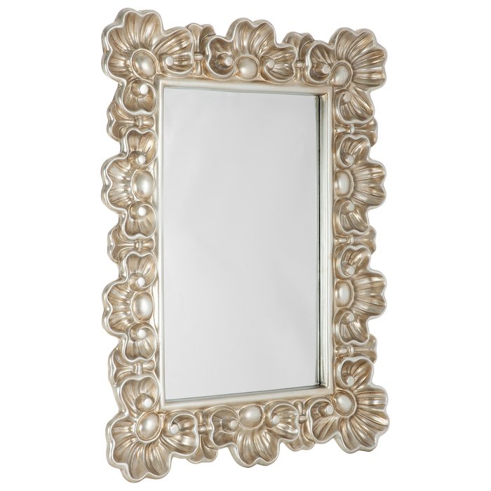 Зеркало настенное Бордо цвета шампань серебро - лучшие Настенные зеркала в INMYROOM