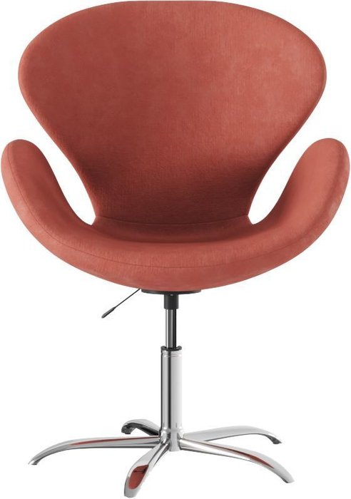 Кресло Эмилия elixirоранжевого цвета - лучшие Интерьерные кресла в INMYROOM