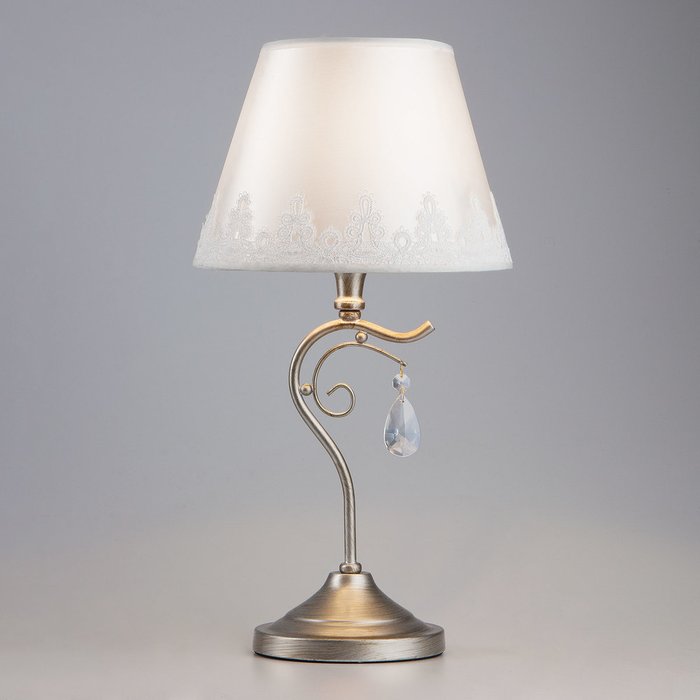 Настольная лампа Incanto с бежевым абажуром - купить Настольные лампы по цене 5570.0