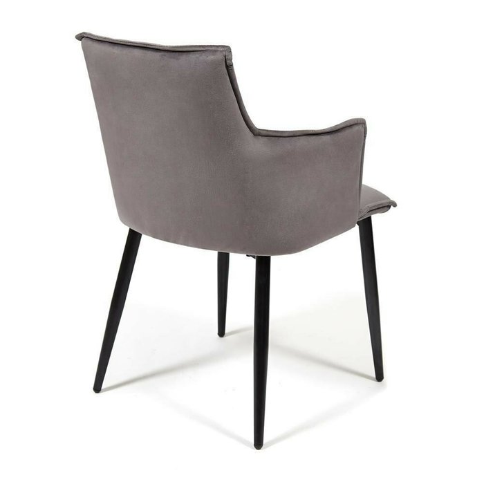 Набор из двух стульев Saskia серого цвета  - лучшие Обеденные стулья в INMYROOM