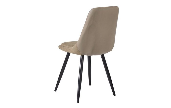 Стул с металлическими ножками кремового цвета - лучшие Обеденные стулья в INMYROOM