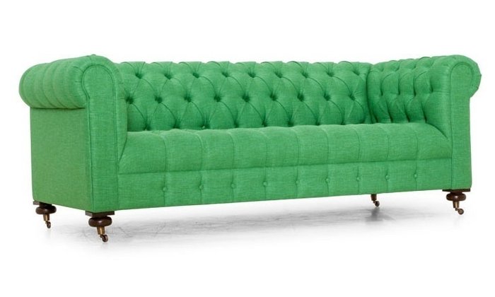 Прямой диван с укладкой Честерфилд - лучшие Прямые диваны в INMYROOM