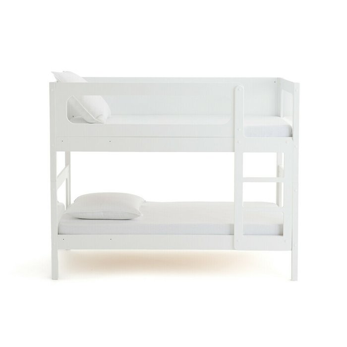 Двухярусная кровать Pilha 90x190 белого цвета - купить Двухъярусные кроватки по цене 119405.0