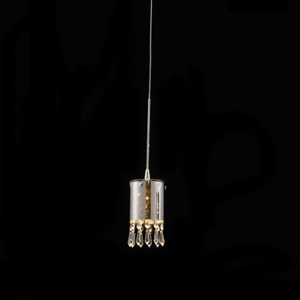 Подвесной светильник DeLight Collection Crystal Tube на хромированной арматуре  - купить Подвесные светильники по цене 10010.0