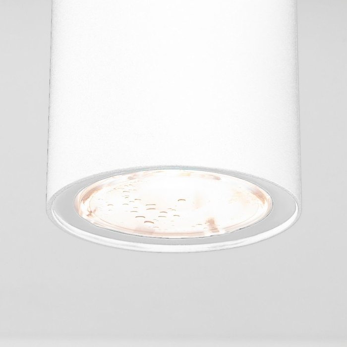Уличный потолочный светильник Light белого цвета - купить Потолочные уличные светильники по цене 2300.0