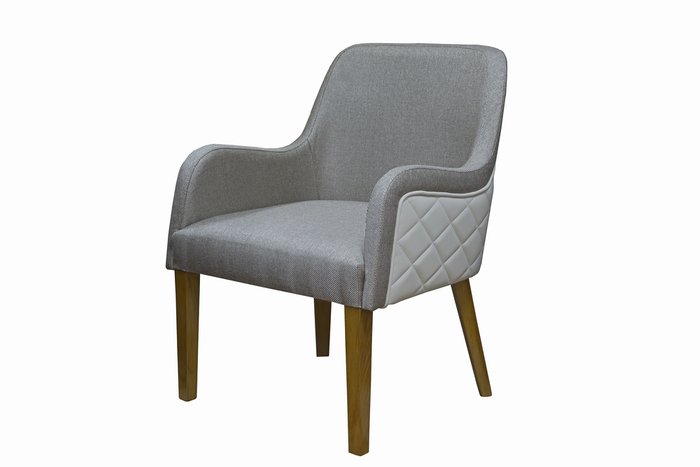 Полукресло Ottobre серого цвета - купить Интерьерные кресла по цене 28660.0