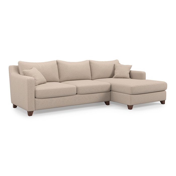 Угловой диван-кровать Mendini SFR бежевого цвета
