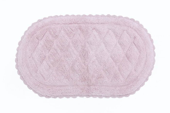 Набор из двух ковриков для ванной Kimberly пудрового цвета - купить Коврики для ванной по цене 3591.0