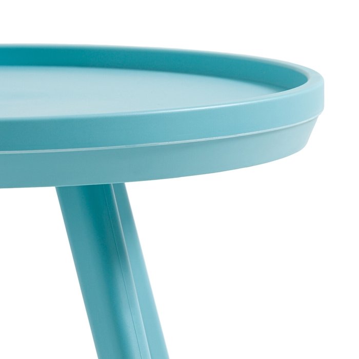 Стол журнальный для сада Feleti голубого цвета - лучшие Садовые столы в INMYROOM