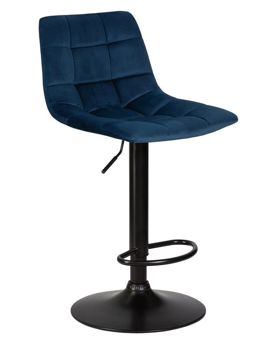 Стул барный Tailor темно-синего цвета - купить Барные стулья по цене 6810.0