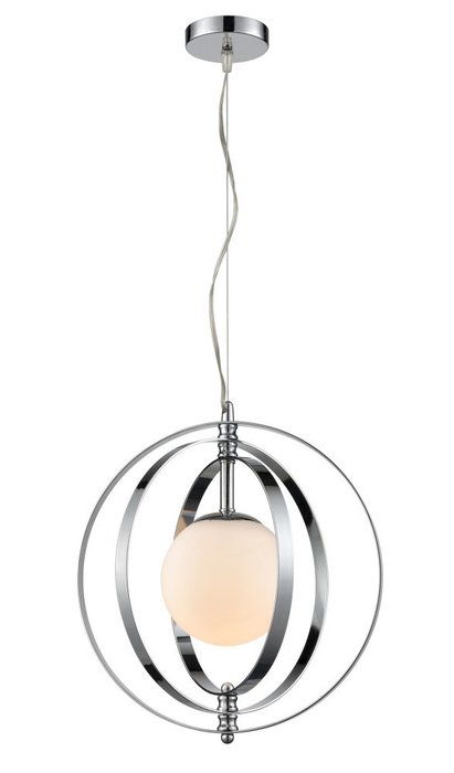 Подвесной светильник Orion с плафоном из стекла белого цвета - купить Подвесные светильники по цене 6839.0