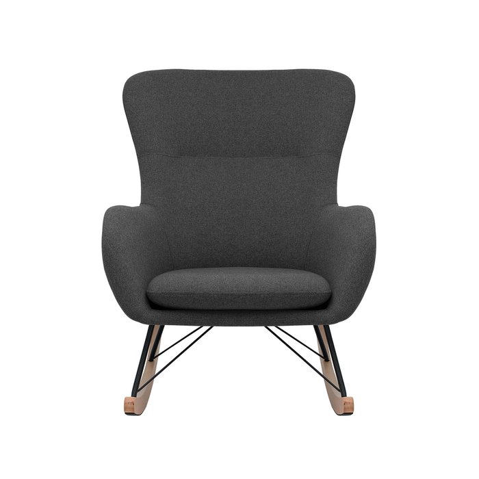 Кресло-качалка Sherlock темно-серого цвета - купить Интерьерные кресла по цене 19002.0
