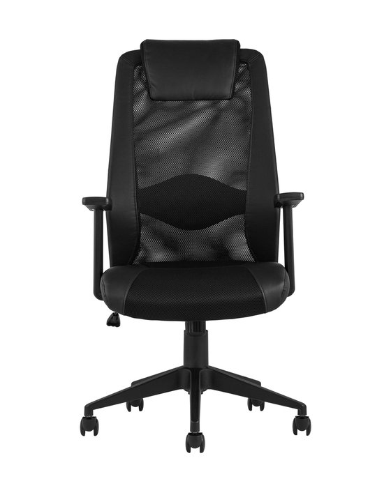 Кресло офисное Top Chairs Studio черного цвета - купить Офисные кресла по цене 23990.0