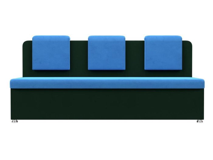 Диван Маккон зелено-голубого цвета - купить Прямые диваны по цене 24999.0