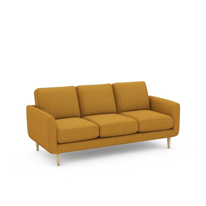 Диван Jimi желтого цвета - купить Прямые диваны по цене 68722.0