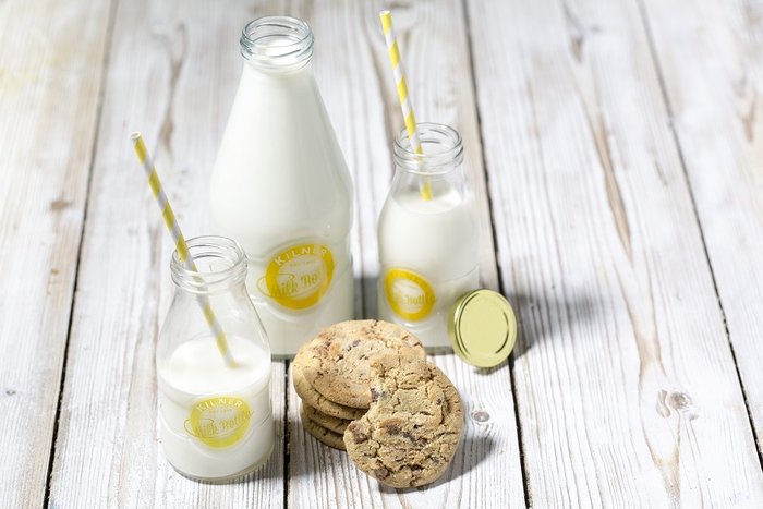Бутылка для молока из стекла - купить Емкости для хранения по цене 450.0