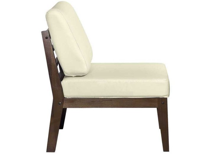 Кресло Массив кремового цвета - лучшие Интерьерные кресла в INMYROOM