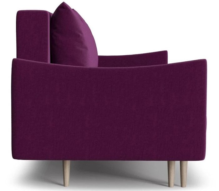 Диван-кровать Mille Smail фиолетового цвета - лучшие Прямые диваны в INMYROOM