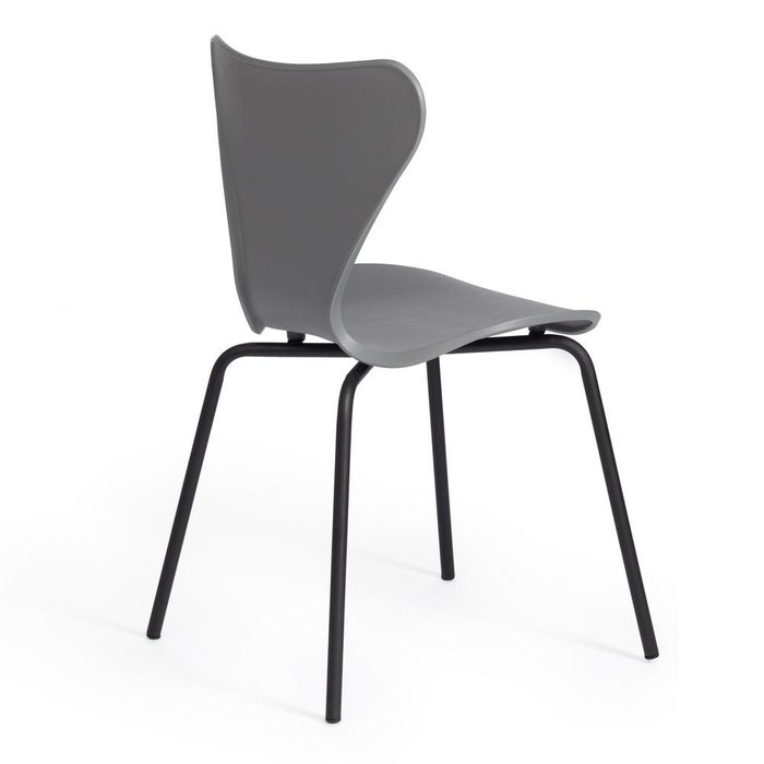 Стул Jacobsen серого цвета - лучшие Обеденные стулья в INMYROOM