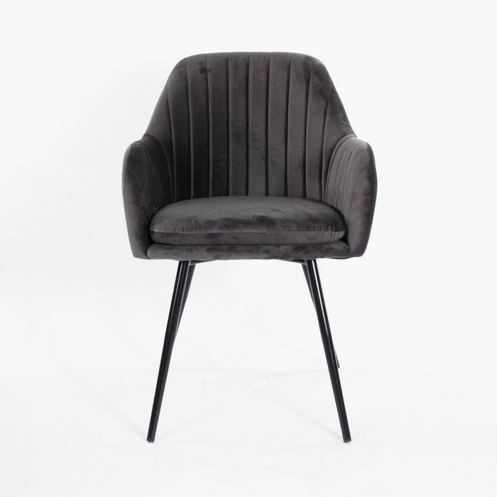 Стул Лозанна темно-серого цвета - купить Обеденные стулья по цене 11900.0