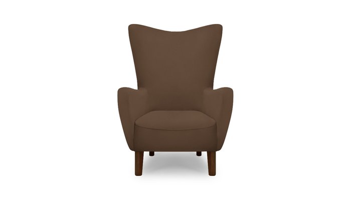 Кресло Лестер коричневого цвета - купить Интерьерные кресла по цене 23500.0