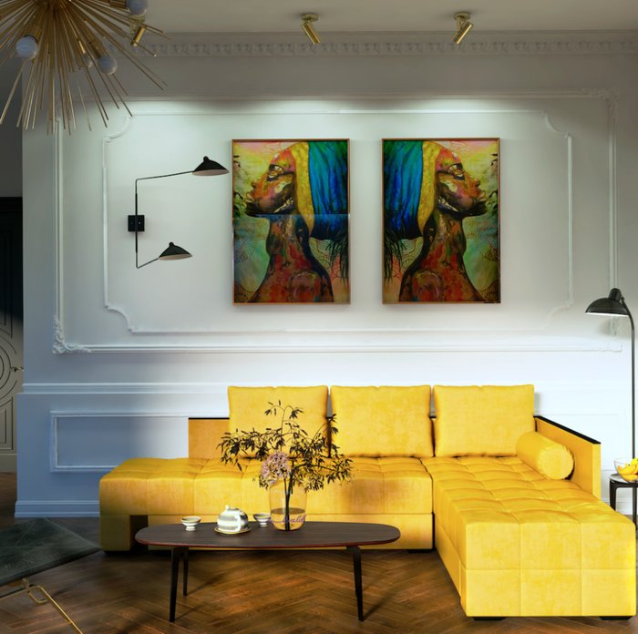 Угловой диван Берн Нео серого цвета - лучшие Угловые диваны в INMYROOM