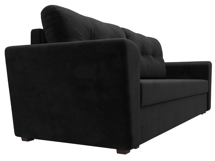 Диван-кровать Амстердам Лайт черного цвета - лучшие Прямые диваны в INMYROOM Диван-кровать Амстердам Лайт черного цвета - лучшие Прямые диваны в INMYROOM