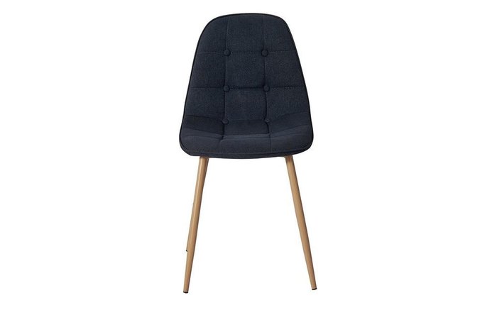 Обеденный стул Скайлер с синей обивкой - купить Обеденные стулья по цене 4769.0