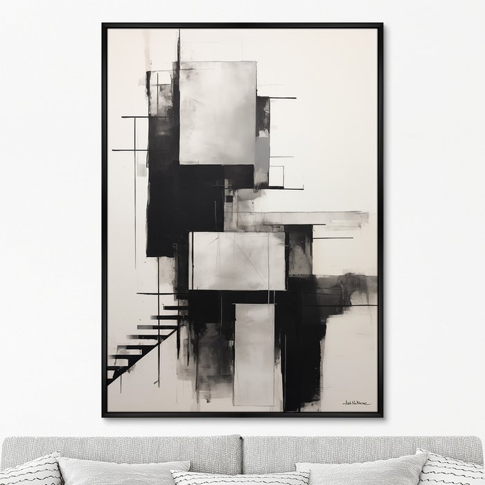 Репродукция картины In bianco e nero, No 1, 2024г. - купить Картины по цене 24999.0