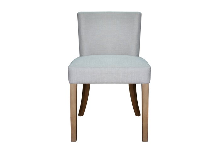 Мягкий стул Barletta со светло-серой обивкой - купить Обеденные стулья по цене 18730.0