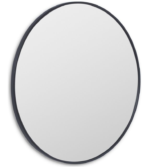Настенное зеркало Ala L в раме черного цвета - купить Настенные зеркала по цене 18700.0