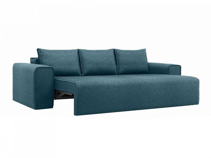 Диван-кровать Bui синего цвета - лучшие Прямые диваны в INMYROOM